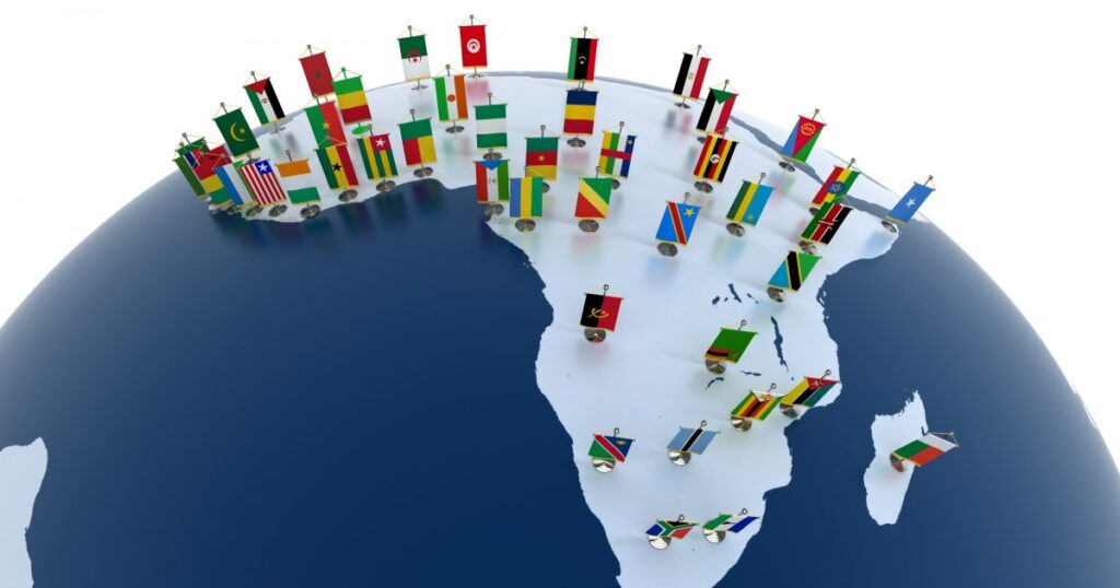 The 5 African countries considered in cyber security